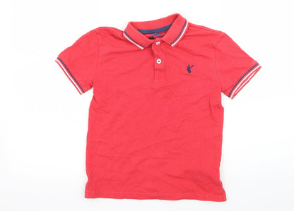 Blue Zoo Boys Pink  Jersey Basic T-Shirt Size 7-8 Years