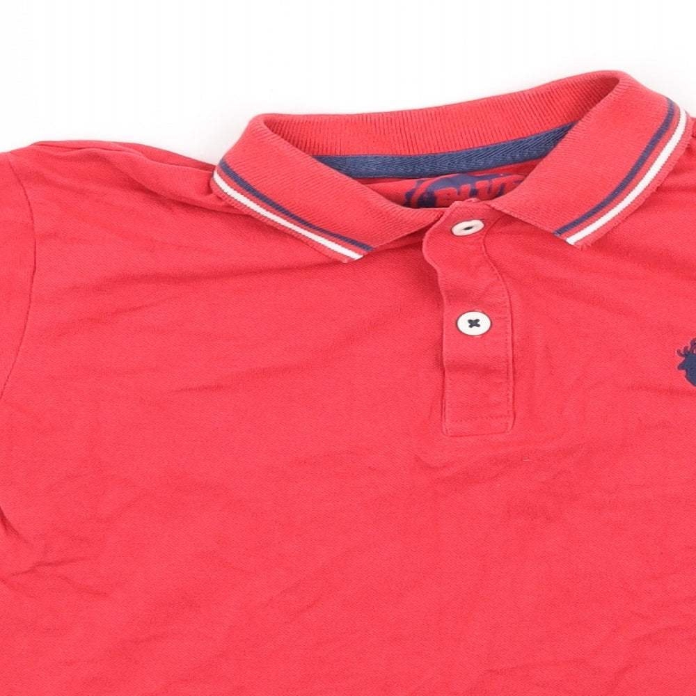 Blue Zoo Boys Pink  Jersey Basic T-Shirt Size 7-8 Years