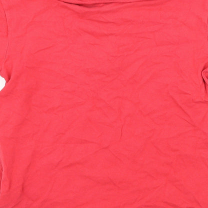 Blue Zoo Boys Pink  Jersey Basic T-Shirt Size 7-8 Years