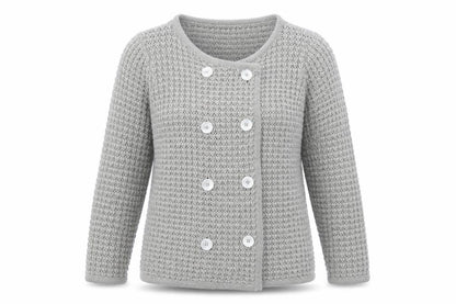 Store Twenty One Womens Grey Knit Cardigan Jumper Size S