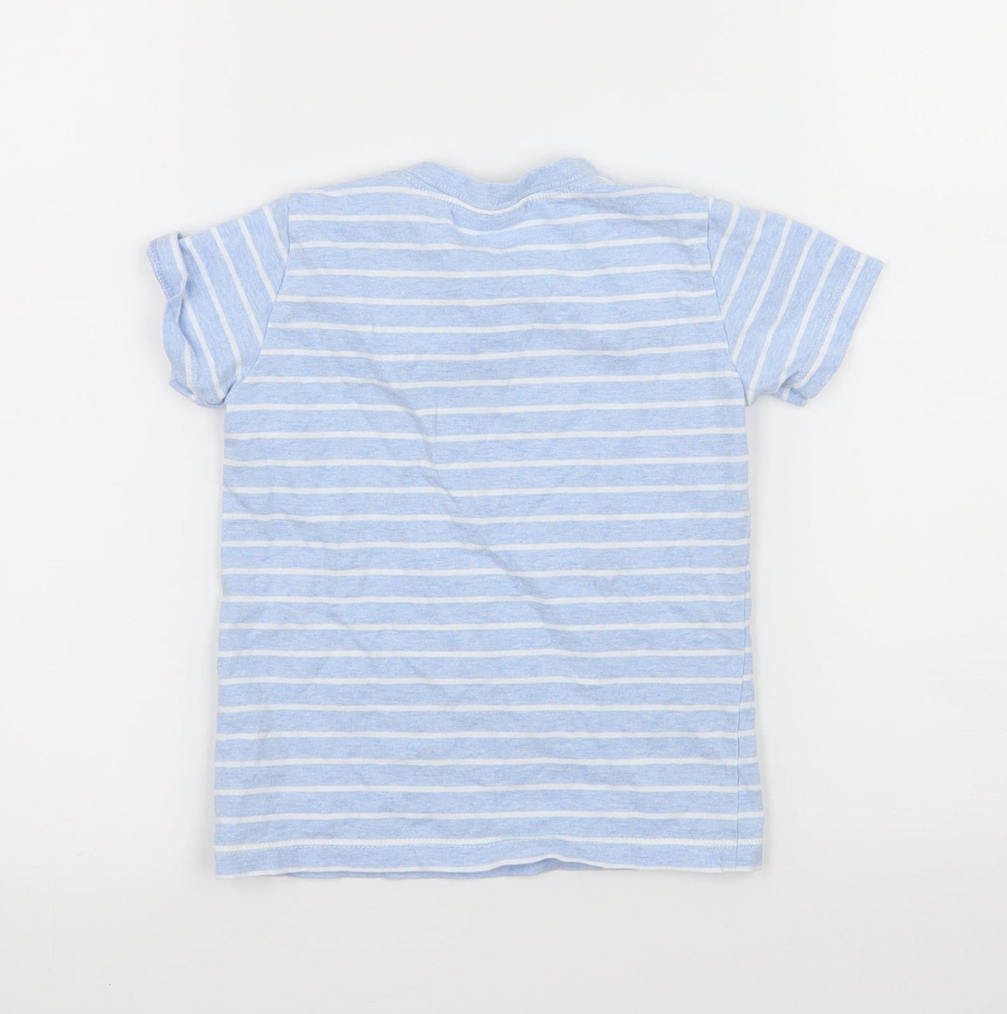 NEXT Boys Black Striped Jersey Basic T-Shirt Size 12-18 Months  - Cars