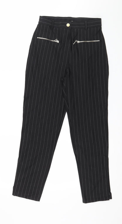 Womens UK Size 27 in Preworn Regular Fit  Black Trousers