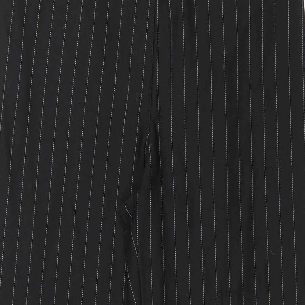 Womens UK Size 27 in Preworn Regular Fit  Black Trousers
