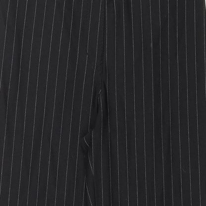 Womens UK Size 27 in Preworn Regular Fit  Black Trousers