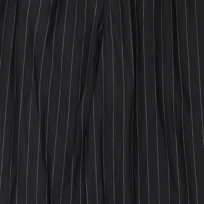 Womens UK Size 27 in Preworn Regular Fit  Black Trousers