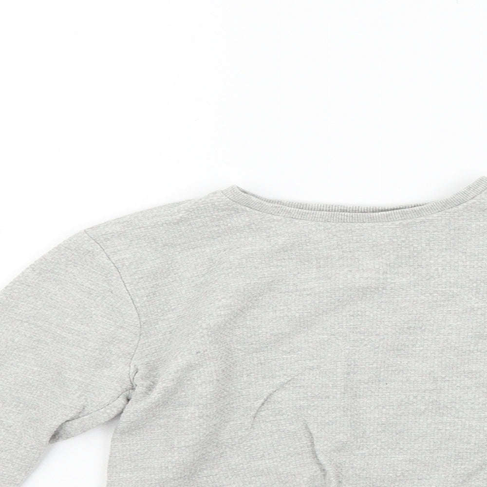 Next Boys Grey   Pullover Jumper Size 9 Years