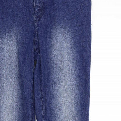 Rainbow Womens Blue   Trousers  Size 16 L31 in