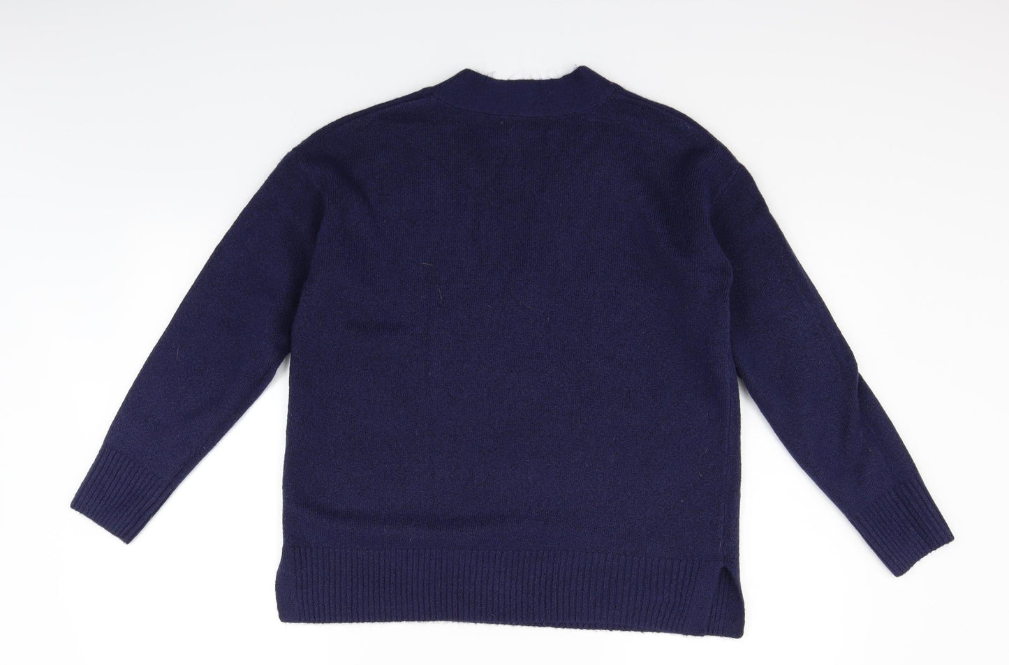 Nutmeg Womens Blue   Pullover Jumper Size 10