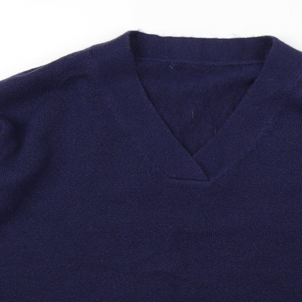 Nutmeg Womens Blue   Pullover Jumper Size 10