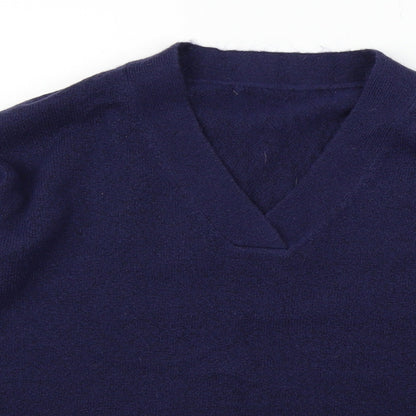 Nutmeg Womens Blue   Pullover Jumper Size 10