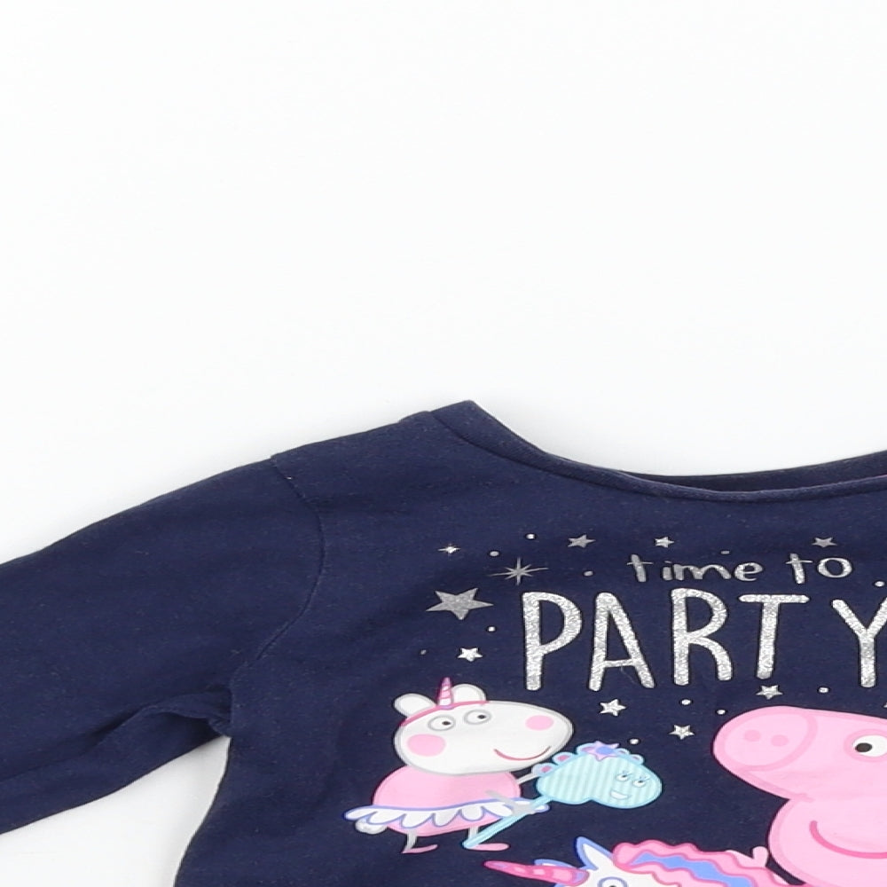 Nutmeg Boys Blue   Fit & Flare  Size 12-18 Months  - pepper pig