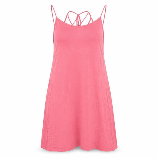 Front view of Atmosphere women’s pink fit & flare, size UK 14