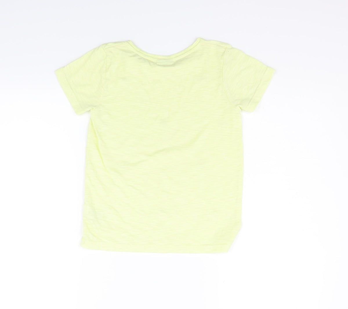 Matalan Girls Yellow   Basic T-Shirt Size 10 Years