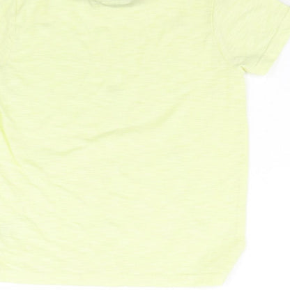 Matalan Girls Yellow   Basic T-Shirt Size 10 Years