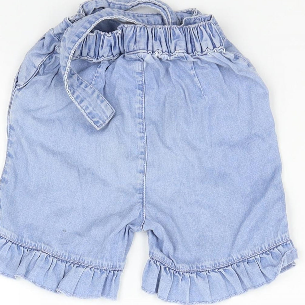 F&F Boys Blue   Cropped Trousers Size 12-18 Months
