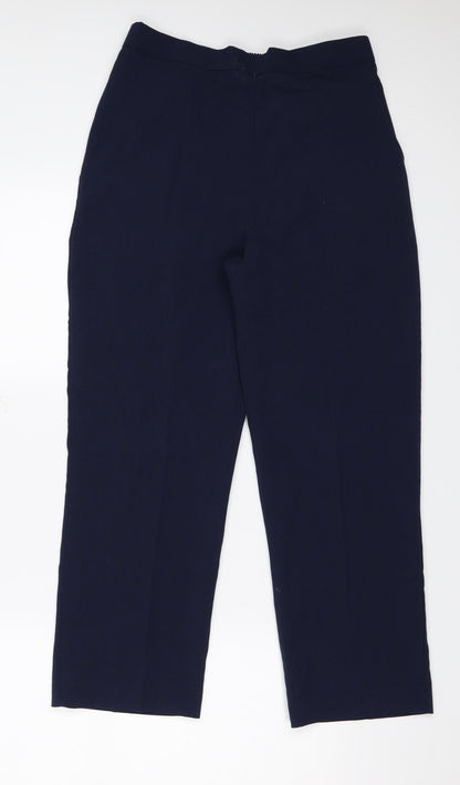 Womens UK Size 12 Dixie Regular Fit  Blue Trousers