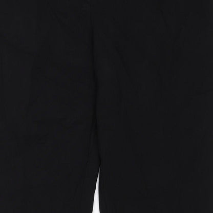 Womens UK Size 14 Dorothy Perkins Regular Fit  Black Trousers