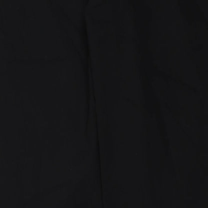 Womens UK Size 8 Papaya Regular Fit  Black Trousers