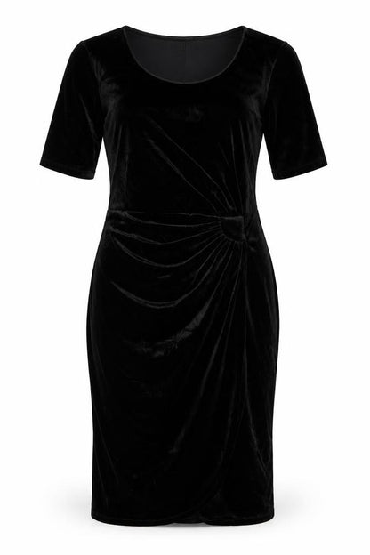 Damart Womens Black   A-Line  Size 12