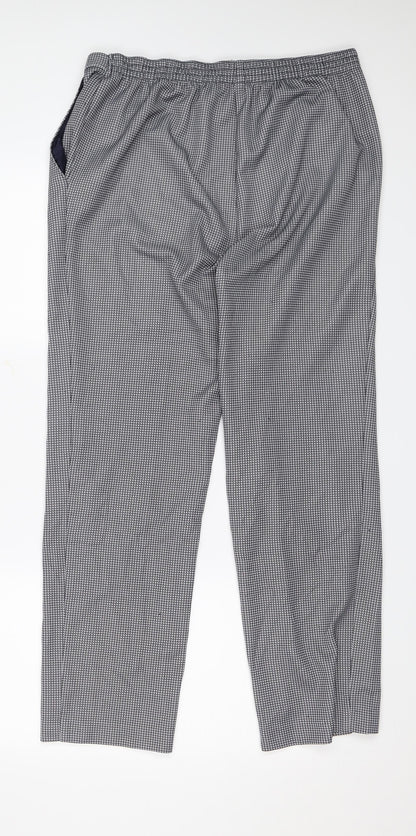 Womens UK Size M Marks and Spencer Regular Fit  Grey Trousers