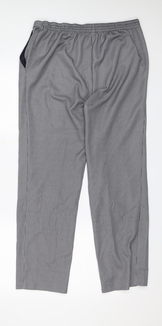 Womens UK Size M Marks and Spencer Regular Fit  Grey Trousers
