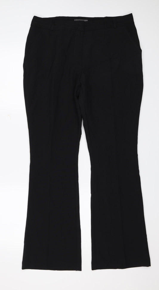 Primark Womens Black   Trousers  Size 14 L30 in