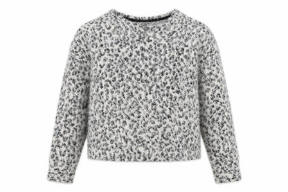 Primark Womens White Animal Print  Pullover Jumper Size XS