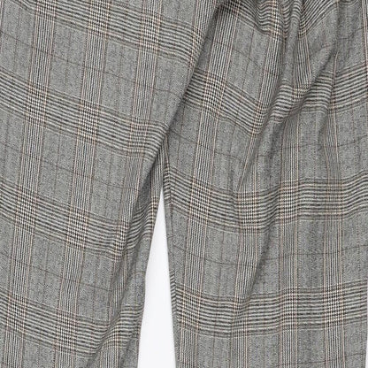 Womens UK Size M Zara Regular Fit  Grey Trousers
