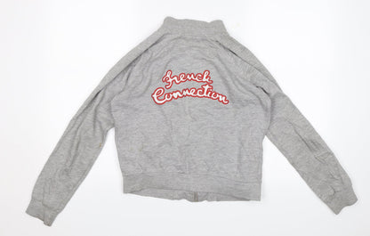 French Connection Womens Grey   Full Zip Jumper Size S