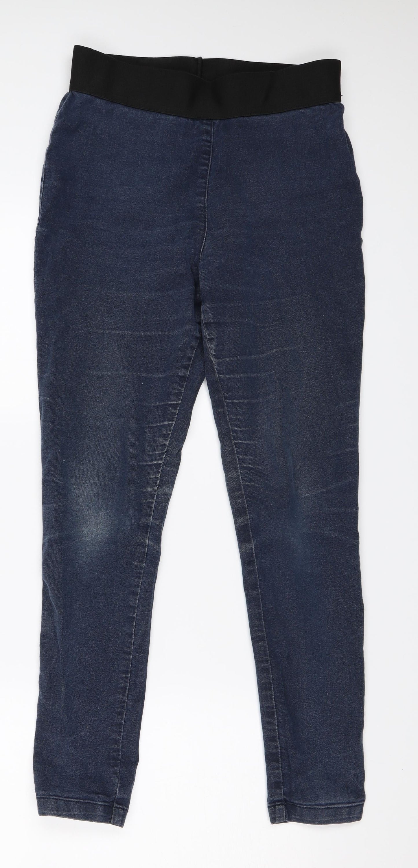 M&S Womens Blue   Jegging Jeans Size 10 L26 in