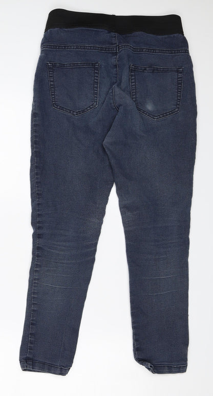 M&S Womens Blue   Jegging Jeans Size 10 L25 in