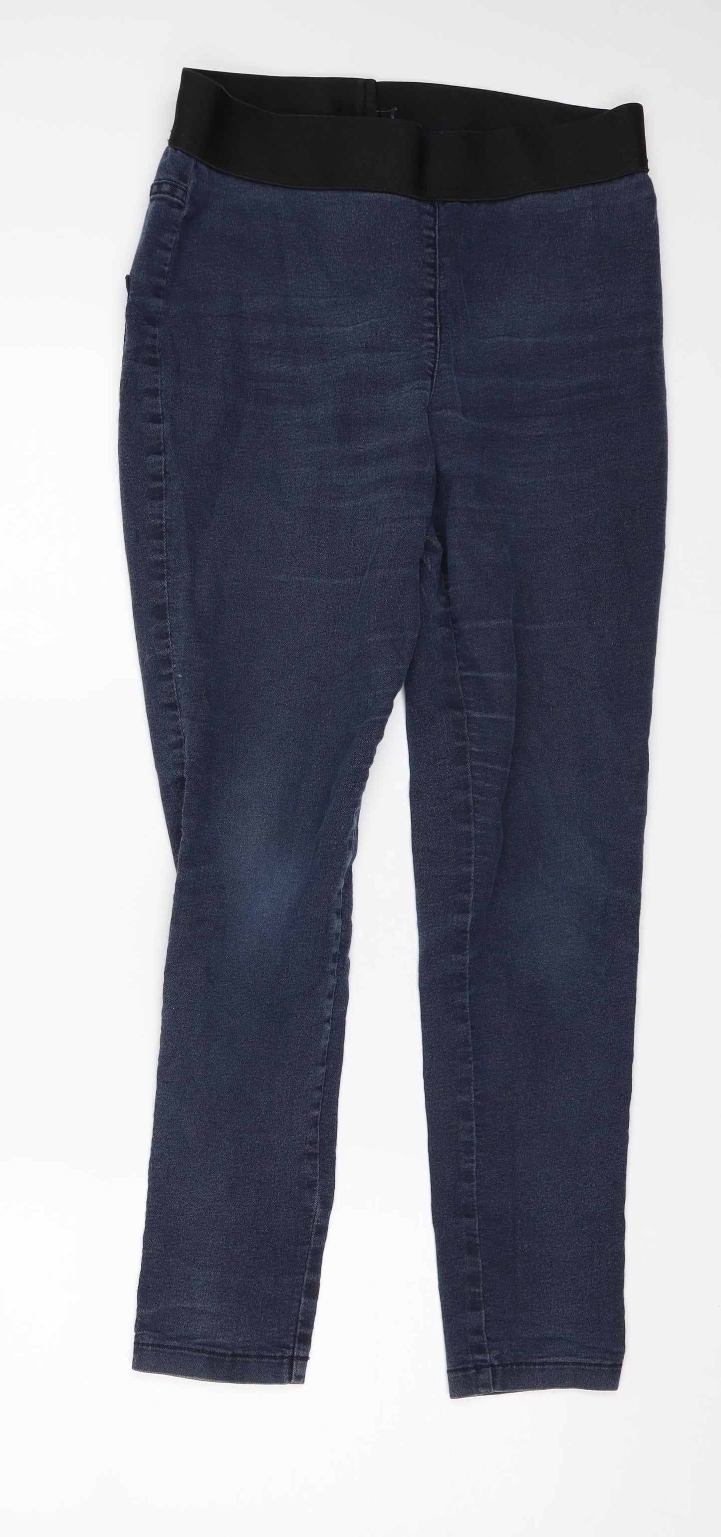 M&S Womens Blue   Jegging Jeans Size 10 L25 in