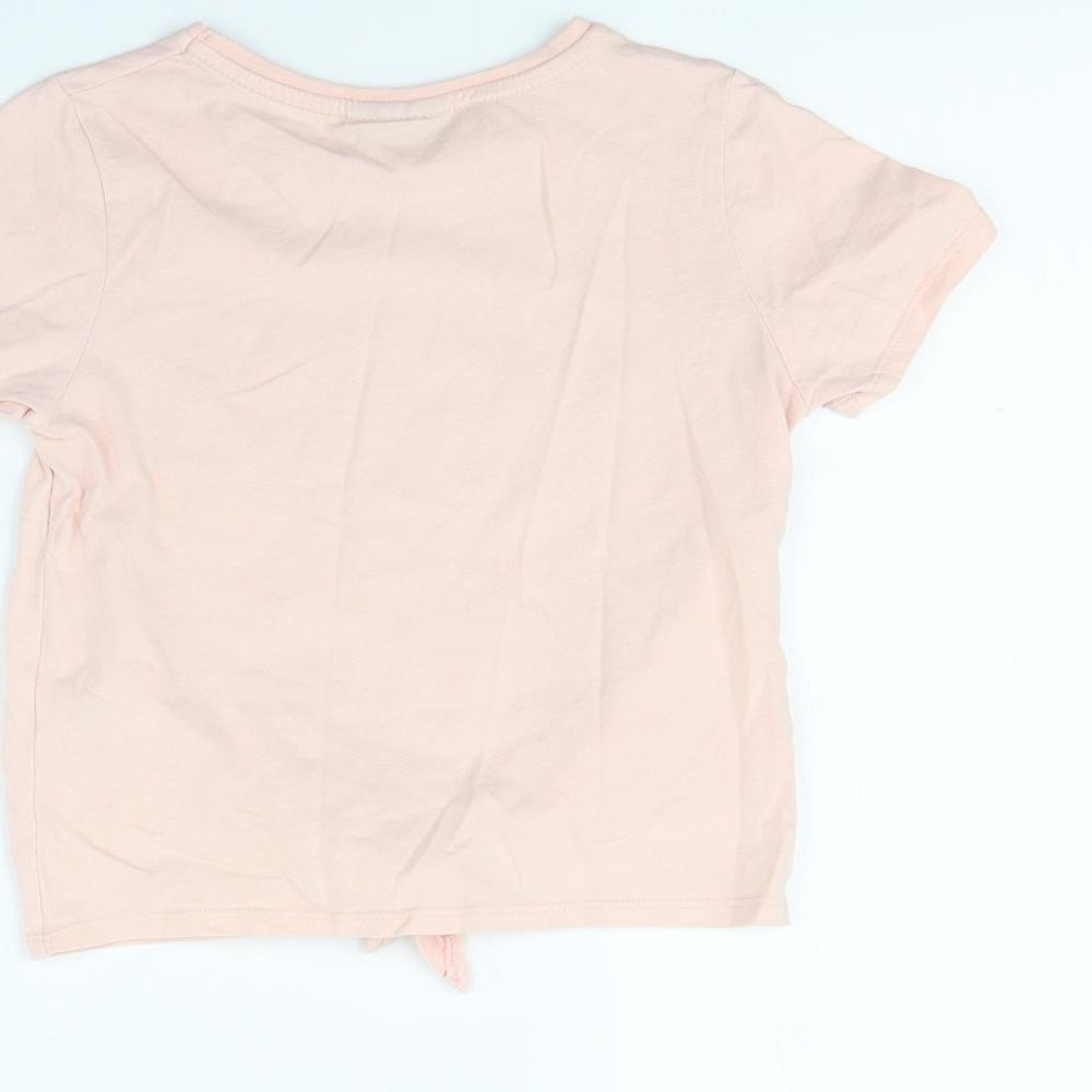I Love Girlswear Girls Pink   Cropped T-Shirt Size 7 Years