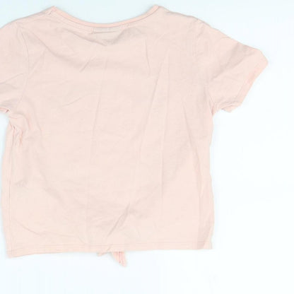 I Love Girlswear Girls Pink   Cropped T-Shirt Size 7 Years