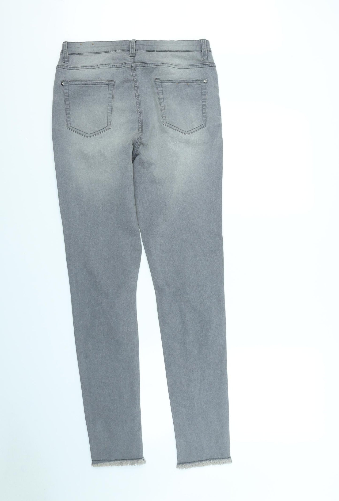 Nice&chic Womens Grey   Skinny Jeans Size 32 in L30 in