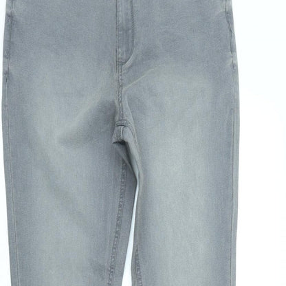 Nice&chic Womens Grey   Skinny Jeans Size 32 in L30 in