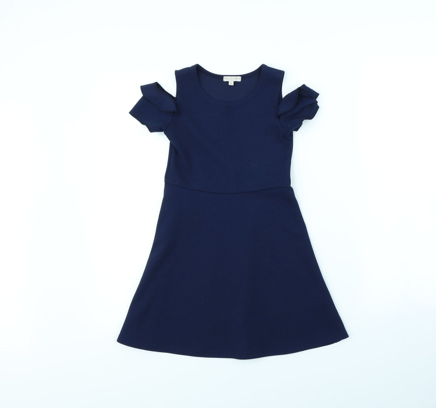 FG4 Girls Blue   Fit & Flare  Size 5 Years
