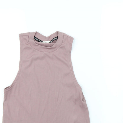 h/7m Womens Pink   Basic Tank Size XS