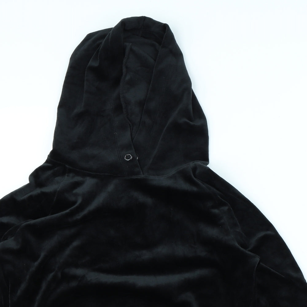 Duvet Days Womens Black   Pullover Hoodie Size 8