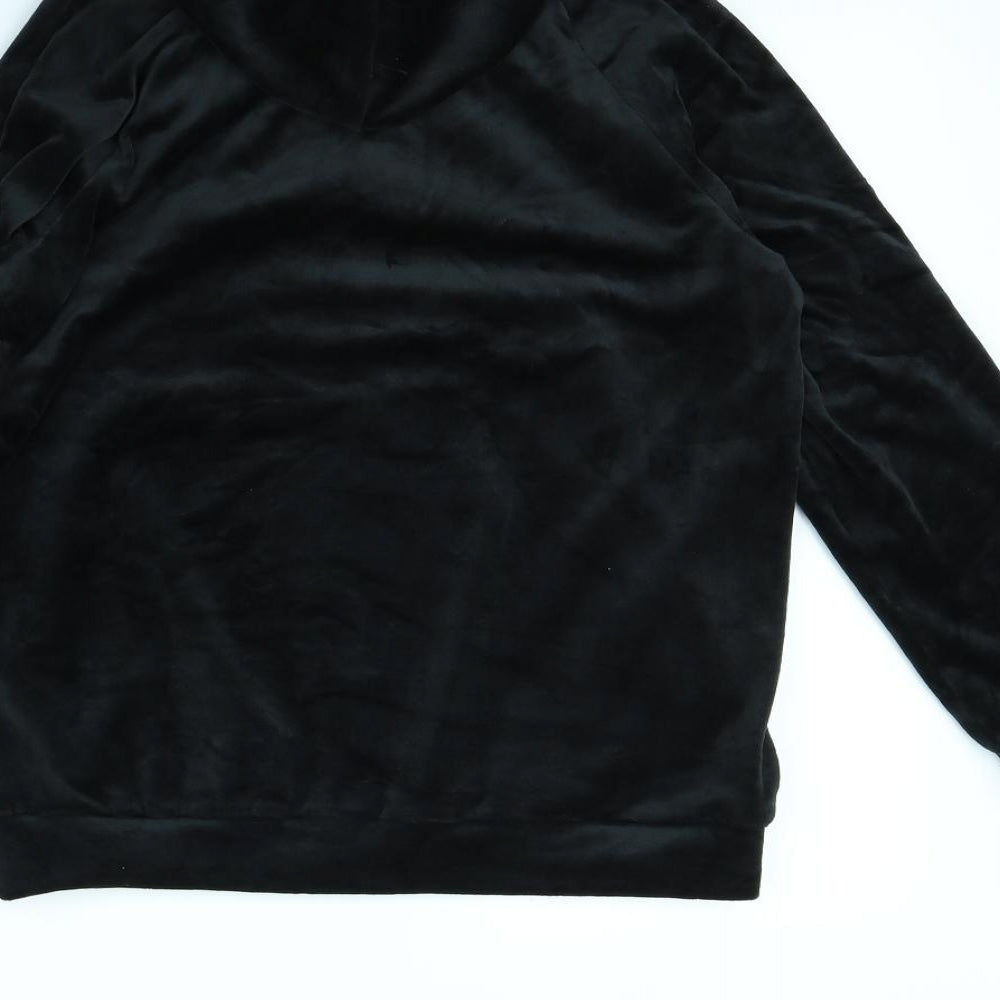 Duvet Days Womens Black   Pullover Hoodie Size 8