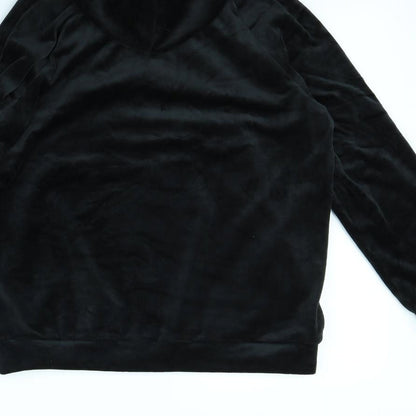 Duvet Days Womens Black   Pullover Hoodie Size 8