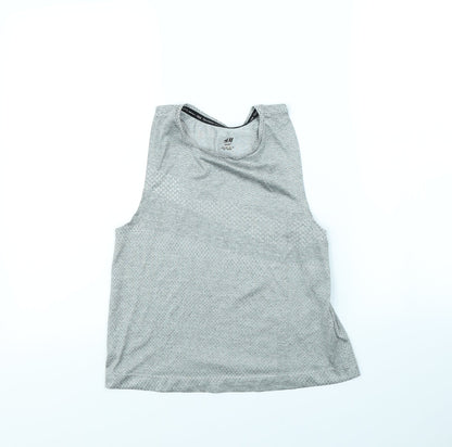 H&M Womens Silver   Basic Tank Size XS