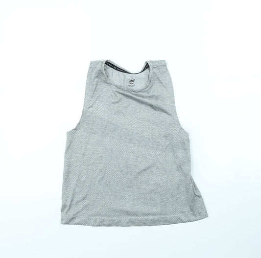 H&M Womens Silver   Basic Tank Size XS