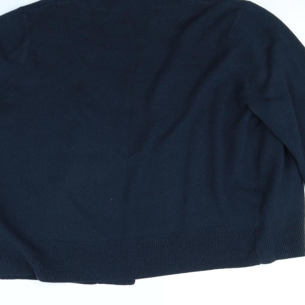 Womens UK Size 14 M&S Blue Jacket