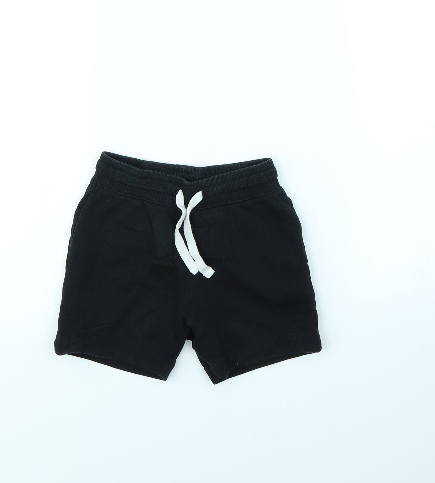 George Boys Black   Cargo Shorts Size 3 Years