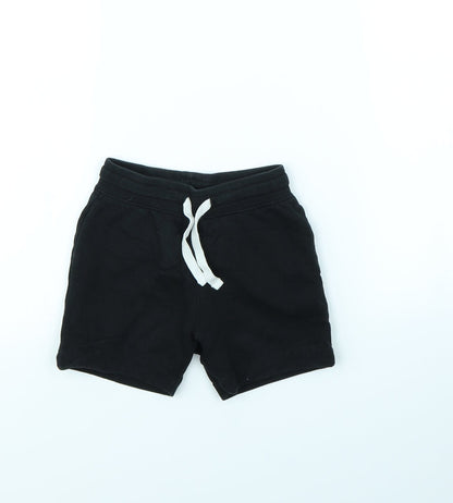 George Boys Black   Cargo Shorts Size 3 Years