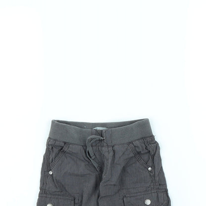 Pumpkin Patch Boys Grey   Chino Shorts Size 2 Years