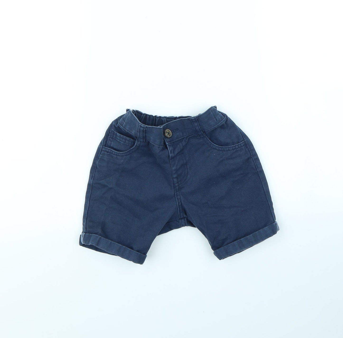 F&F Boys Blue   Cargo Shorts Size 4 Years