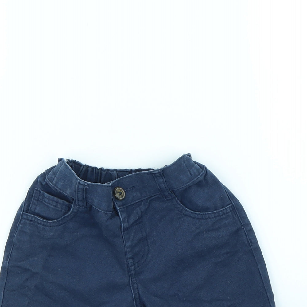 F&F Boys Blue   Cargo Shorts Size 4 Years