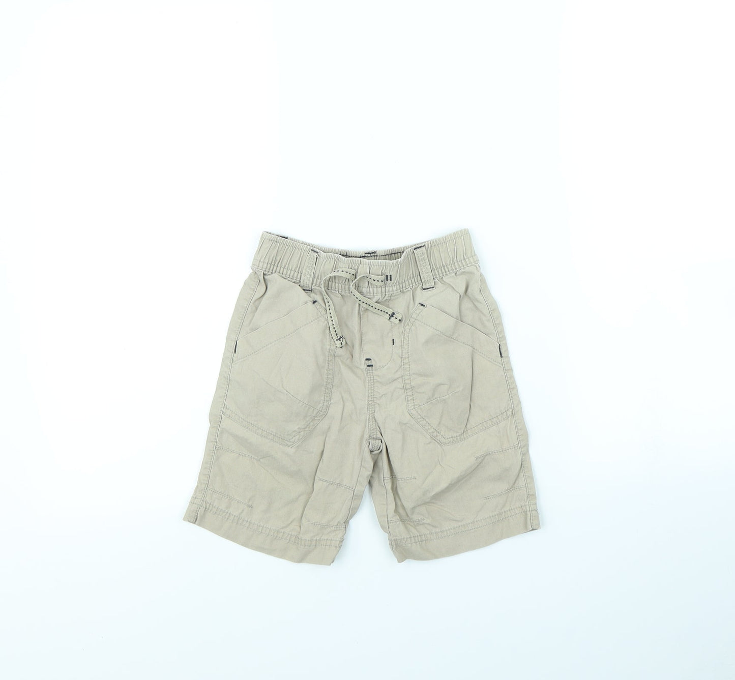 NEXT Boys Beige   Cropped Trousers Size 3-6 Months